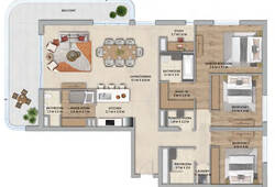 3 bedroom apartment